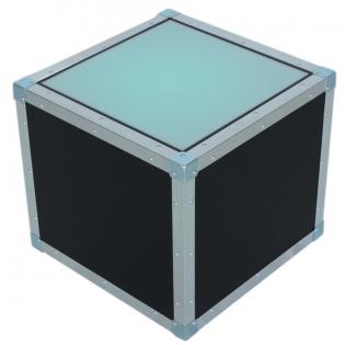 Flightcase tafelblok met plexiglas