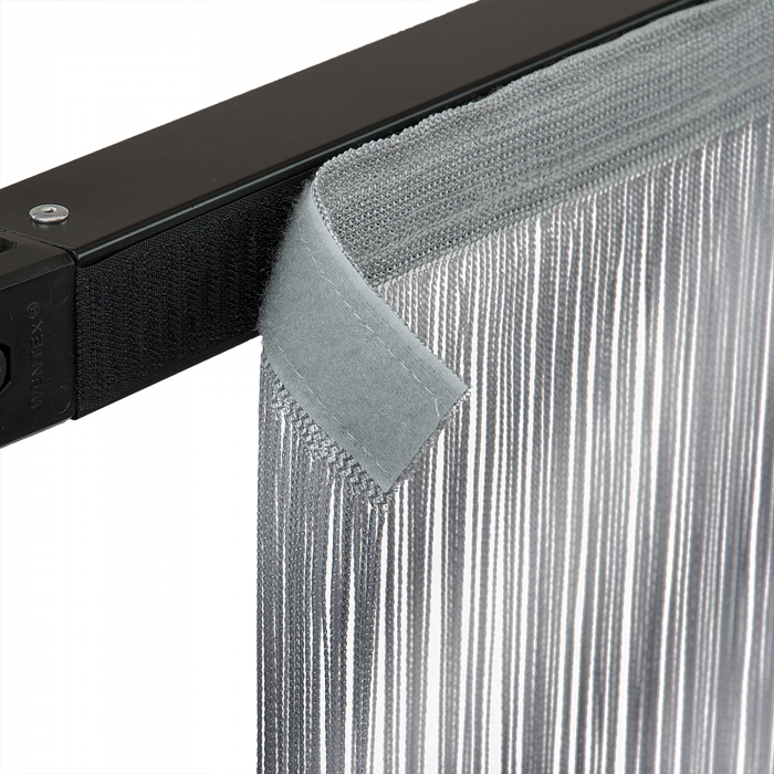 Wentex Draadgordijn Grijs B300 x H600 cm - Afbeelding 2