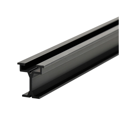 Eurotrack Wentex – Rail – Zwart 200 cm