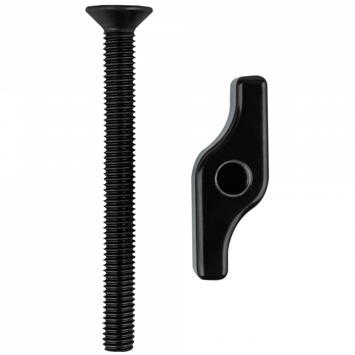 Wentex SET Frame Vleugelmoer M8 en Bout met Verzonken Kop