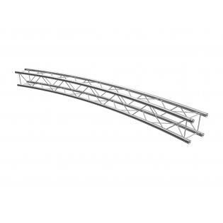 Decotruss Vierkant 24 Cirkeldeel 24R50-30 Ø10 meter 30°