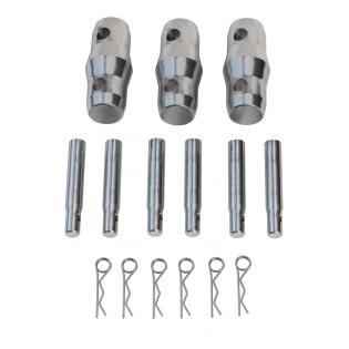 Truss Driehoek 33 2-weghoek C21 90° zwart - Afbeelding 2