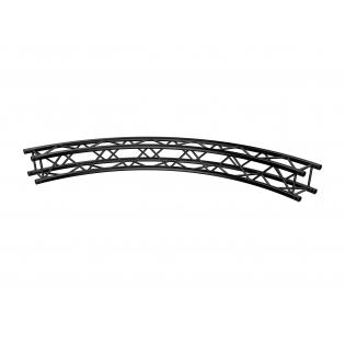 Truss Vierkant 34 34R20-90 Cirkeldeel  Ø 4 Meter zwart