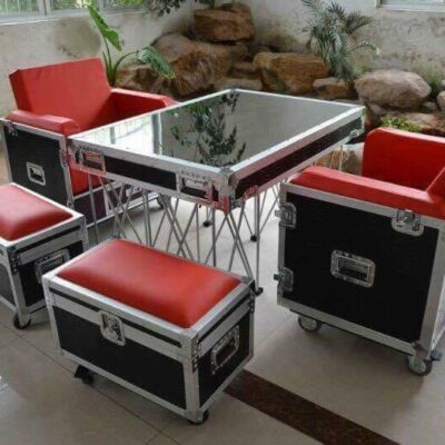 Flightcase Poef