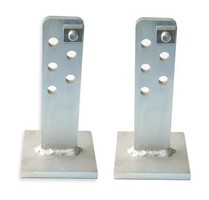 Steunen Oprijplaat 10-18 cm per 2 stuks
