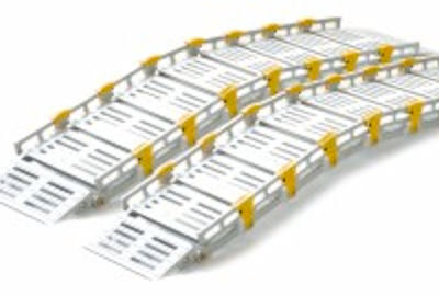 Brug Oprijplaat Roll-a-Ramp 30,5 cm 122 cm lang paar/2 stuks