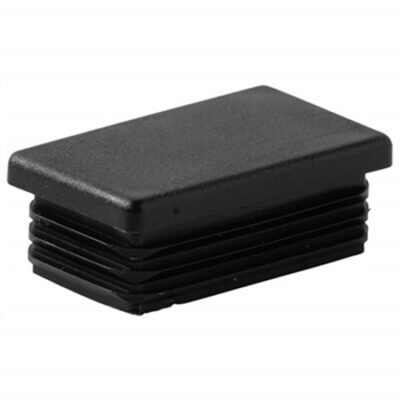 Inslagdop Rechthoekig 50 x 20 mm wanddikte buis 1.0/3.0 mm
